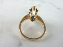 Load image into Gallery viewer, Womens Vintage Estate 14K Yellow Gold Onyx Ring 4.6g E2940
