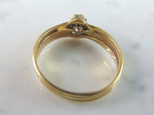Load image into Gallery viewer, Womens Vintage Estate 14k Gold Solitaire Diamond Ring 3.8g  E2941