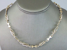 Load image into Gallery viewer, Womens Vintage Estate Sterling Silver Modernist Necklace 60.3g E2055