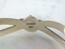 Load image into Gallery viewer, Womens Vintage Estate Sterling Silver Modernist Cuff Bracelet 20.8g E1906