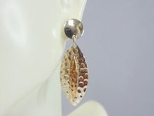 Load image into Gallery viewer, Womens Vintage Estate Sterling Silver Modernist Earrings 4.9g E1916