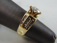 Load image into Gallery viewer, Womens Vintage Estate 14K Yellow Gold Marquise Diamond Ring 6.2g #E2880