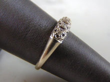 Load image into Gallery viewer, Womens Vintage Estate 14k White Gold Diamond Ring 2.3g  E2867