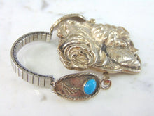 Load image into Gallery viewer, Womens Vintage Estate Sterling Silver Flower Bracelet 43.7g E1921