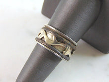 Load image into Gallery viewer, Womens Vintage Estate Sterling Silver Fidget Ring 7.2g E1952