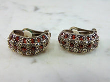 Load image into Gallery viewer, Womens Vintage Estate Sterling Silver Clip On Earrings 18.1g E2172