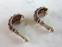Load image into Gallery viewer, Womens Vintage Estate Sterling Silver Clip On Earrings 18.1g E2172