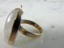Load image into Gallery viewer, Womens Vintage Estate Sterling Silver Multi Stone Ring 13g E2187