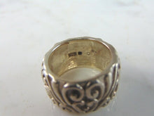 Load image into Gallery viewer, Womens Vintage Estate Sterling Silver Modernist Ring 10.9g E1970
