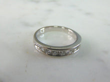 Load image into Gallery viewer, Womens Vintage Estate Platinum Diamond Ring, 5.8g E3396