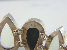 Load image into Gallery viewer, Womens Vintage Estate Sterling Silver Multi Stone Bracelet 62.5g E2257