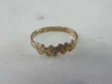 Load image into Gallery viewer, Womens Vintage Estate Sterling Silver Heart Ring 1.2g E2289