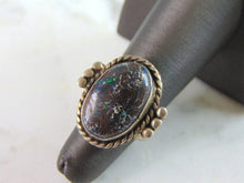 Load image into Gallery viewer, Womens Vintage Estate Sterling Silver Koroit Ring 10.7g E5225