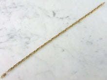 Load image into Gallery viewer, Womens Vintage Estate 14K Yellow Gold Byzantine Bracelet, 13.7g E2072