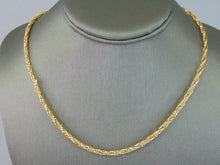 Load image into Gallery viewer, Womens Vintage Estate 14K Yellow Gold Necklace 17.4g #E2077