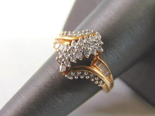 Load image into Gallery viewer, Womens Vintage Estate 10K Gold Diamond Ring 4.0g #E2038
