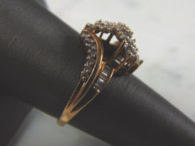 Load image into Gallery viewer, Womens Vintage Estate 10K Gold Diamond Ring 4.0g #E2038