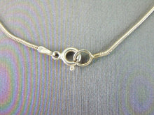 Load image into Gallery viewer, Womens Vintage Estate Sterling Silver Modernist Necklace 10g E5362