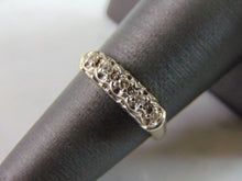 Load image into Gallery viewer, Womens Vintage Estate 14k White Gold Diamond Ring 2.3g  E2867