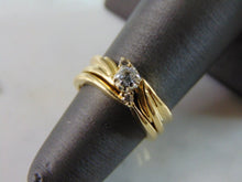 Load image into Gallery viewer, Womens Vintage Estate 14k Gold Diamond Ring 4.8g E2828
