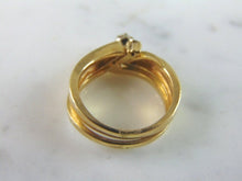 Load image into Gallery viewer, Womens Vintage Estate 14k Gold Diamond Ring 4.8g E2828