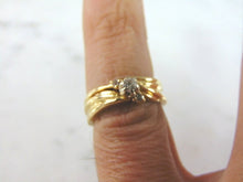 Load image into Gallery viewer, Womens Vintage Estate 14k Gold Diamond Ring 4.8g E2828