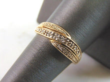 Load image into Gallery viewer, Womens Vintage Estate 14K Yellow Gold Diamond Cluster Ring 2.9g E2796