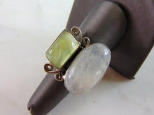 Load image into Gallery viewer, Womens Vintage Estate Sterling Silver Multi Stone Ring 13g E2187