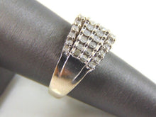 Load image into Gallery viewer, Womens Vintage Estate 10k White Gold Diamond Ring 5.0g E4201
