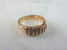 Load image into Gallery viewer, Womens Vintage Estate 14K Yellow Gold Ring 4.6g E4234