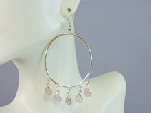Load image into Gallery viewer, Womens Vintage Estate Sterling Silver Modernist Earrings 7.6g E5115