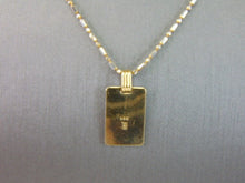 Load image into Gallery viewer, Womens Vintage Estate 14K Yellow Gold Necklace S Pendant 4.8g E4265