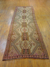 Load image into Gallery viewer, Vintage Estate Semi-Antique Handmade Flatweave Rug E40