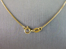 Load image into Gallery viewer, Vintage Estate 18k Gold Religious Pendant Necklace 8.9g E4284