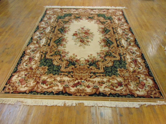 Vintage Estate Semi-Antique Handmade Rug E153