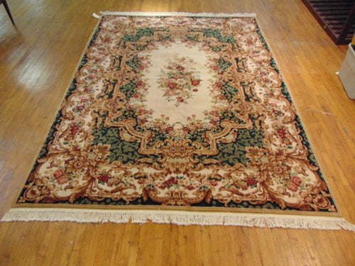 Vintage Estate Semi-Antique Handmade Rug E155