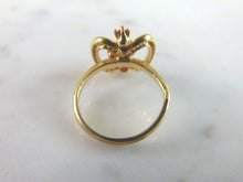 Load image into Gallery viewer, Womens Vintage Estate 14K Yellow Gold Amethyst Ring 2.8g E4296