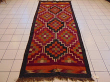 Load image into Gallery viewer, Vintage Estate Handmade Kilim Rug E211