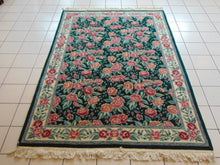 Load image into Gallery viewer, Vintage Estate Handmade Buckingham Rug E228