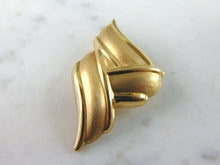 Load image into Gallery viewer, Womens Vintage Estate 14K Yellow Gold Modernist Brooch 5.2g E4035