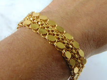 Load image into Gallery viewer, Womens Vintage Estate 22K Yellow Gold Bracelet 34.8g E4170