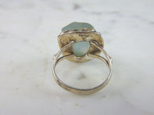 Load image into Gallery viewer, Womens Vintage Estate Sterling Silver Crystal Ring 8.2g E5598