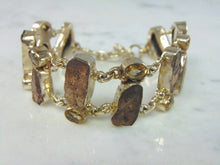 Load image into Gallery viewer, Womens Vintage Estate Sterling Silver Modernist Bracelet 62.1g E5628