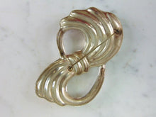 Load image into Gallery viewer, Womens Vintage Estate Sterling Silver Modernist Brooch 19.9g E5403