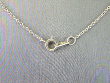 Load image into Gallery viewer, Womens Vintage Estate Sterling Silver Modernist Necklace 1.6g E5431