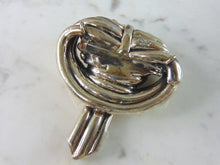 Load image into Gallery viewer, Womens Vintage Estate Sterling Silver Modernist Brooch 35.1g E5457