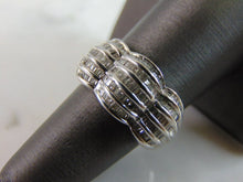 Load image into Gallery viewer, Womens Vintage Estate 10k White Gold Diamond Ring 5.5g E4203