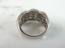 Load image into Gallery viewer, Womens Vintage Estate 10k White Gold Diamond Ring 5.5g E4203