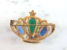 Load image into Gallery viewer, Womens Vintage Estate 10K Gold Crown Brooch 11.3g E4219