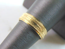 Load image into Gallery viewer, Womens Vintage Estate 14k Yellow Gold Wedding Band Ring 3.4g #E3409